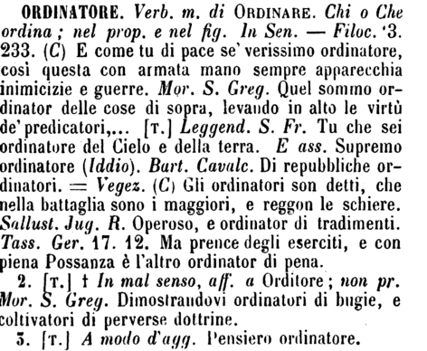 ordinatore