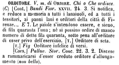 orditore