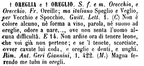 oreglia