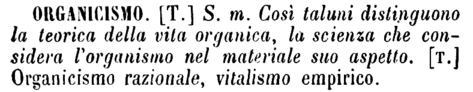 organicismo