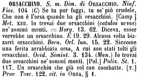 orsacchino