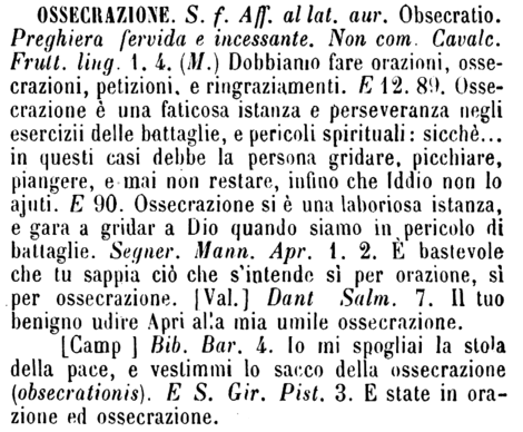 ossecrazione