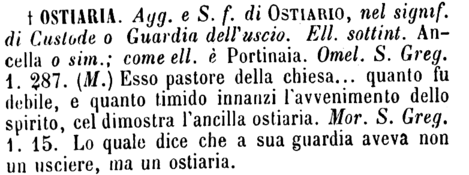 ostiaria