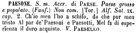 paesone