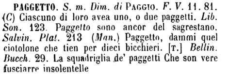 paggetto