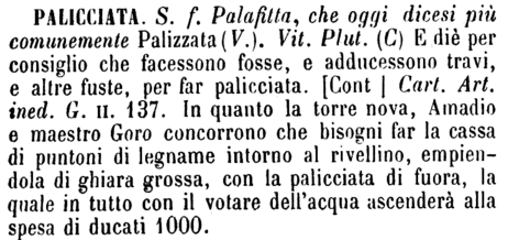 palicciata