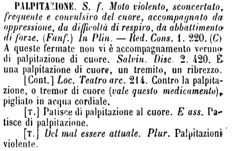 palpitazione