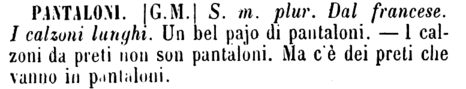 pantaloni