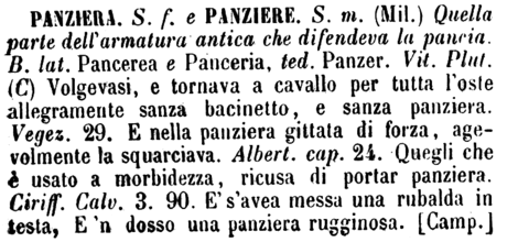 panziera