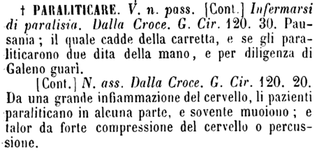 paraliticare