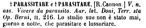 parassitare