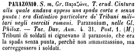 parazonio