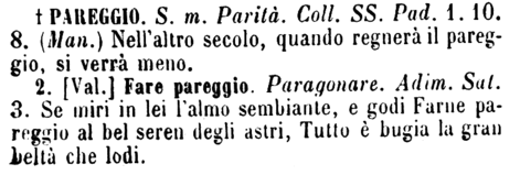 pareggio