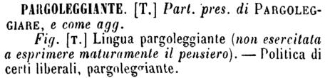 pargoleggiante