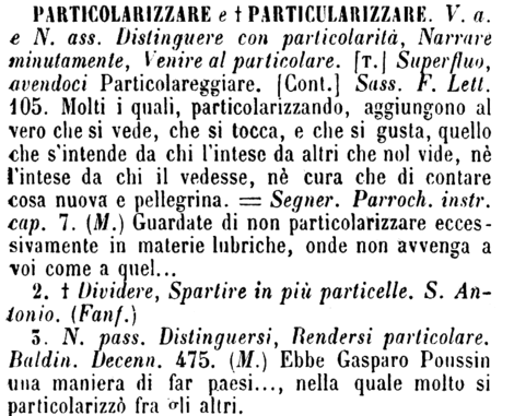 particolarizzare