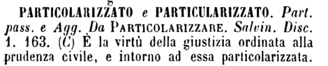 particolarizzato