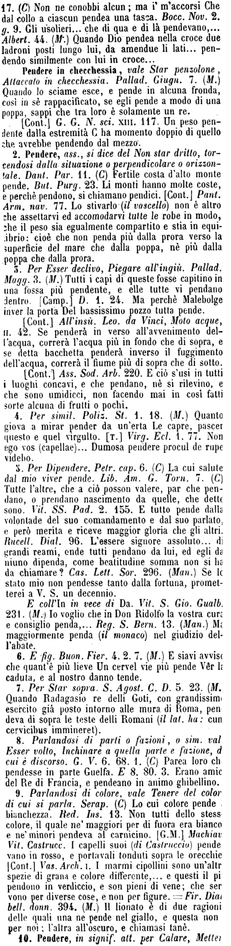 pendere
