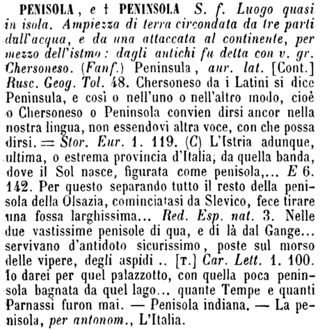 penisola