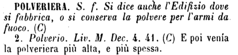 polveriera