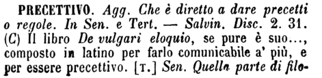 precettivo