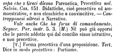 precettivo